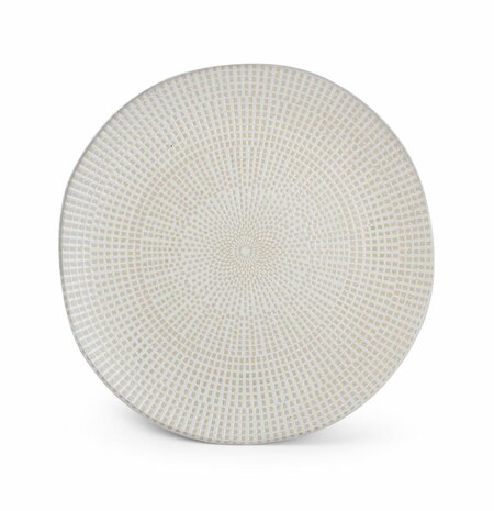 Almond Mosaic plate 27 cm