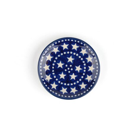 Blue Stars plate 10 cm