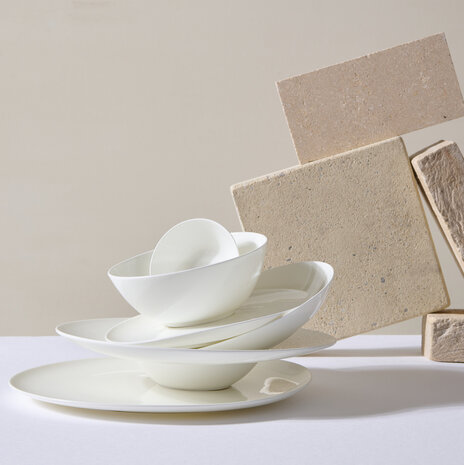 Perla White coffee saucer