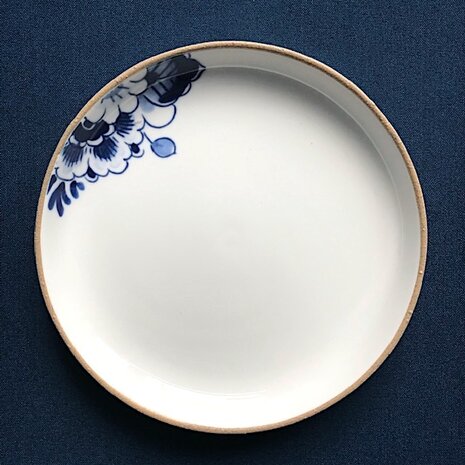 Blauw Bloesem plate 15,5 cm