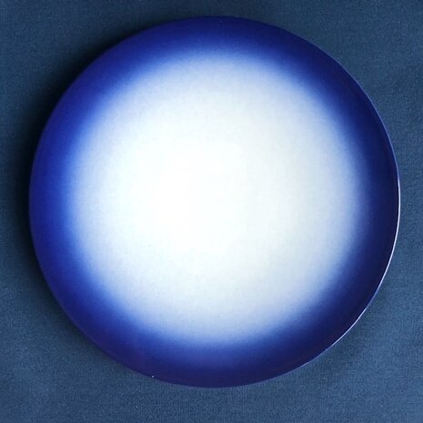 Blue Shades Halo plate 23 cm