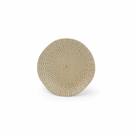 Olive Mosaic plate 12 cm