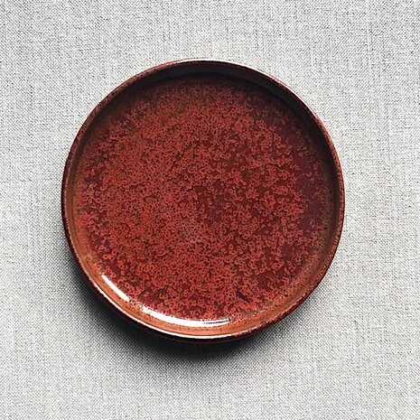 Red Tapa plate 11 cm