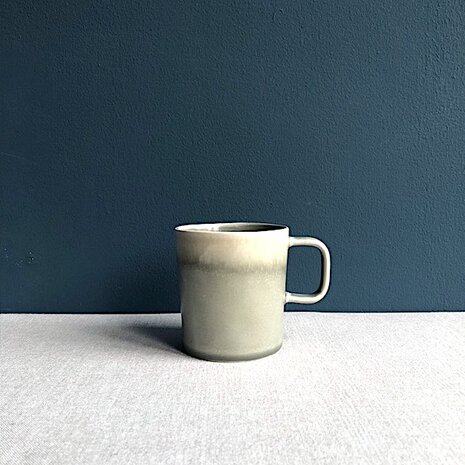 Copa Grey/Green mug