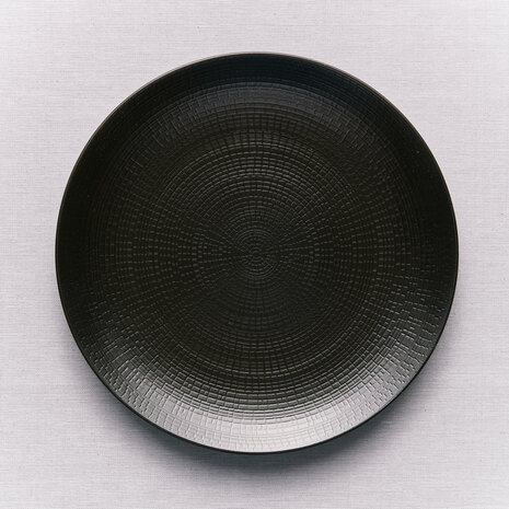 Modulo Black plate 28 cm [RENTAL]