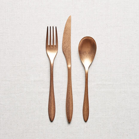 Gioia Bronze table fork [RENTAL]