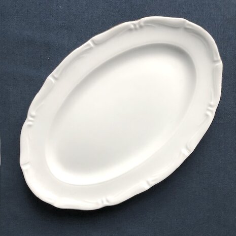 Maria Theresa oval plate 26 cm [RENTAL]