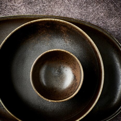 Black Ceres bowl 7,5 cm [RENTAL]