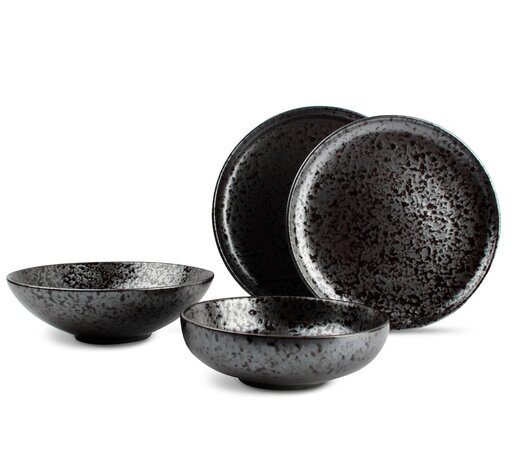 Oxido Black bowl 18 cm [RENTAL]