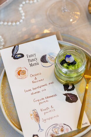 Fancy Pancy menu 