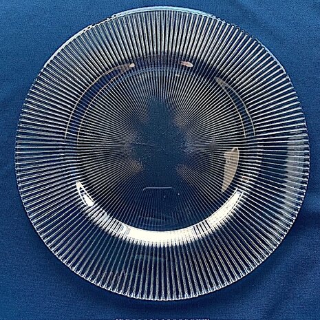 Luce glass plate 28 cm [RENTAL]