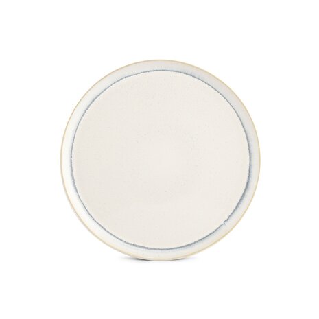Stripes plate blue 19,5 cm