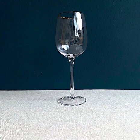 Palermo Gold wine glass 40cl