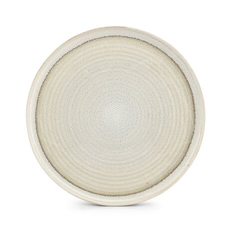 Beige Cameo plate 27,5 cm [RENTAL]
