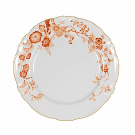 Bord Florentius 26,5 cm oranje [VERHUUR]