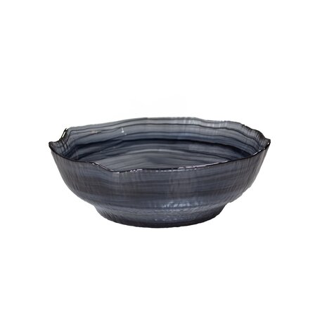 Kom Swirl Black 19,7 cm