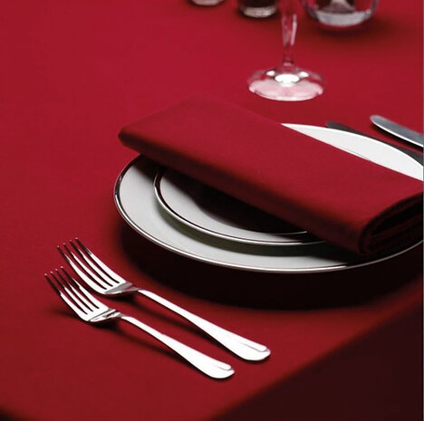 Treb napkin in red [RENTAL]