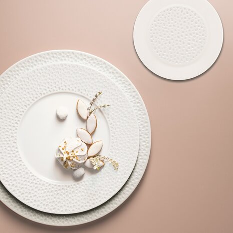 Bord Perles de Rosée 28 cm