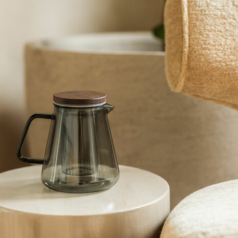 Teapot glass filter Luma grey 93 cl