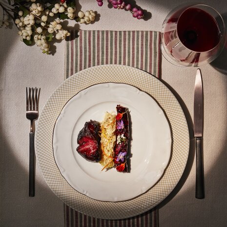 Graphique Gold plate 28 cm