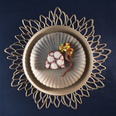 Bord Dune Blue 25,5 cm [VERHUUR]