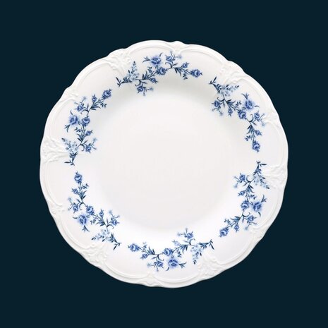 Retro Blue plate 20,5 cm