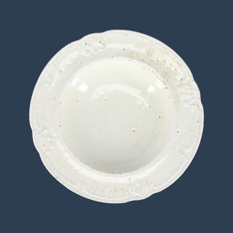 Seance Beige deep plate 20,5 cm