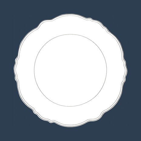 Odette plate 21 cm