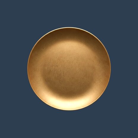 Serve Gold plate 14 cm