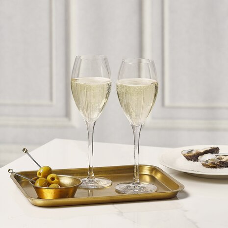 Tray Serve Gold 19x 14 cm