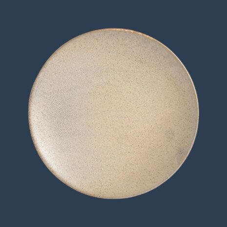 Cirro plate beige 21 cm [RENTAL]