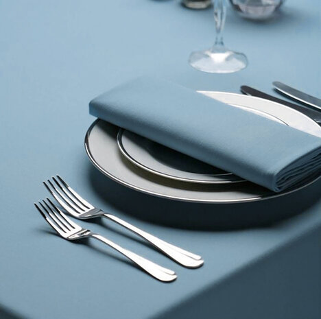 Treb napkin light blue [RENTAL]
