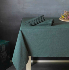 Bastian Forest Green napkin 45 x 45 cm