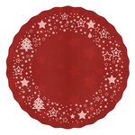 Placemat X-Mas rood