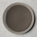 Bahia plate brown 23 cm