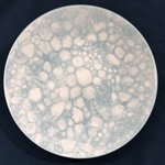 Bubble plate 27,5 cm turquoise