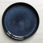 Bitz Black/Blue plate 21 cm