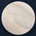 Marble serving board white 33 cm