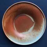 Schaal Escura brown/turq.