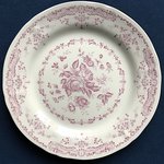 Rose Pink plate 26 cm