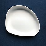 Yayoi plate 19x16 cm matt