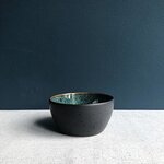 Bitz Black/Green bowl 12 cm