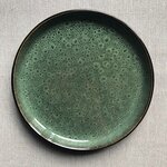 Bitz Black/Green plate 21 cm