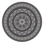 Placemat Mandala 1 grey