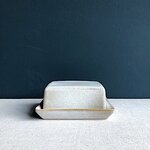 Saisons Sand butter dish XL