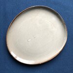 Grey Ceres plate 21x18cm