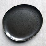 Black Ceres plate 21x18cm