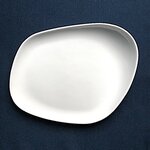 Yayoi plate 23x20 cm matt