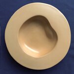 HIC Wave Latte deep plate