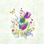 Loving Spring cocktail napkin